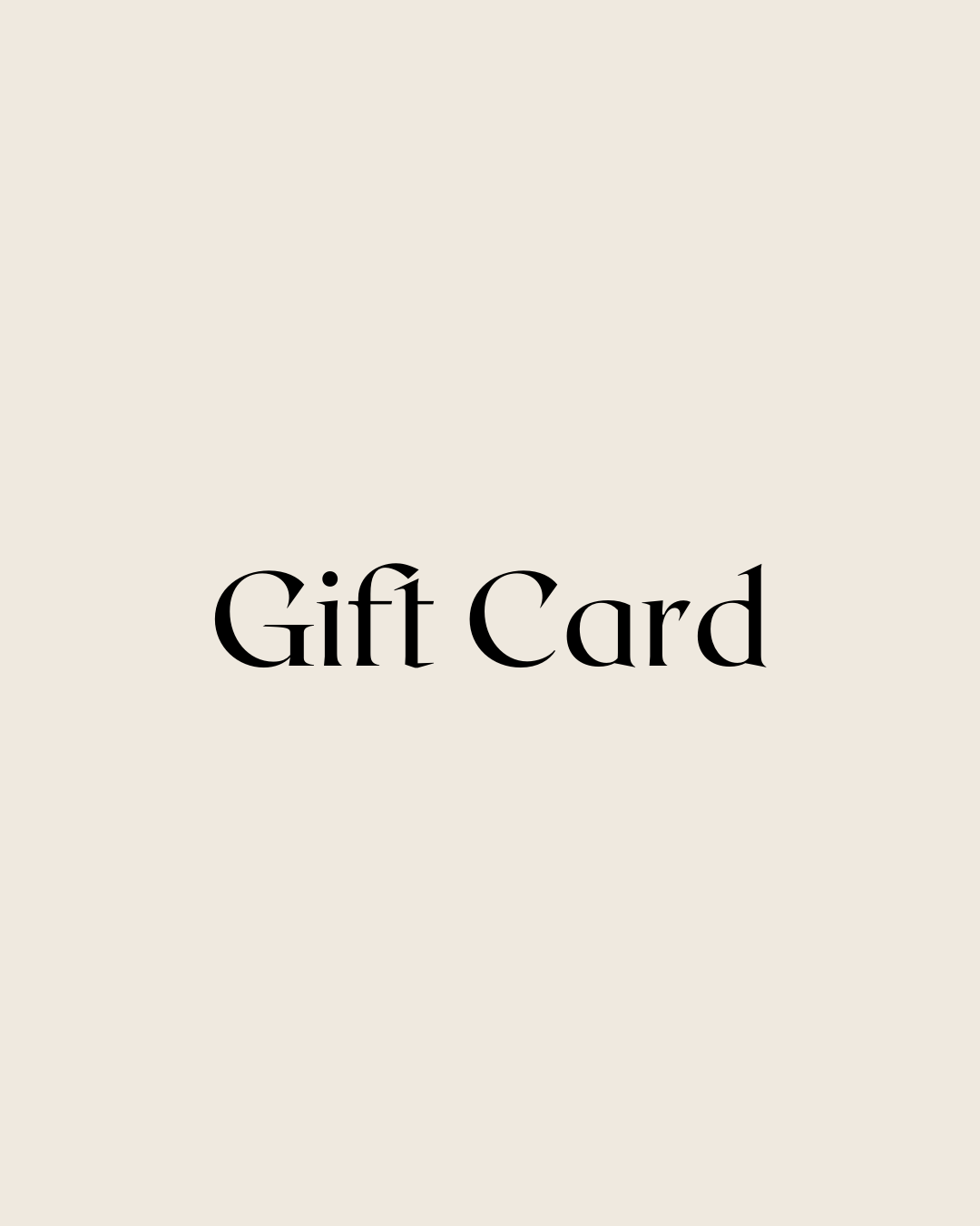 Gift card