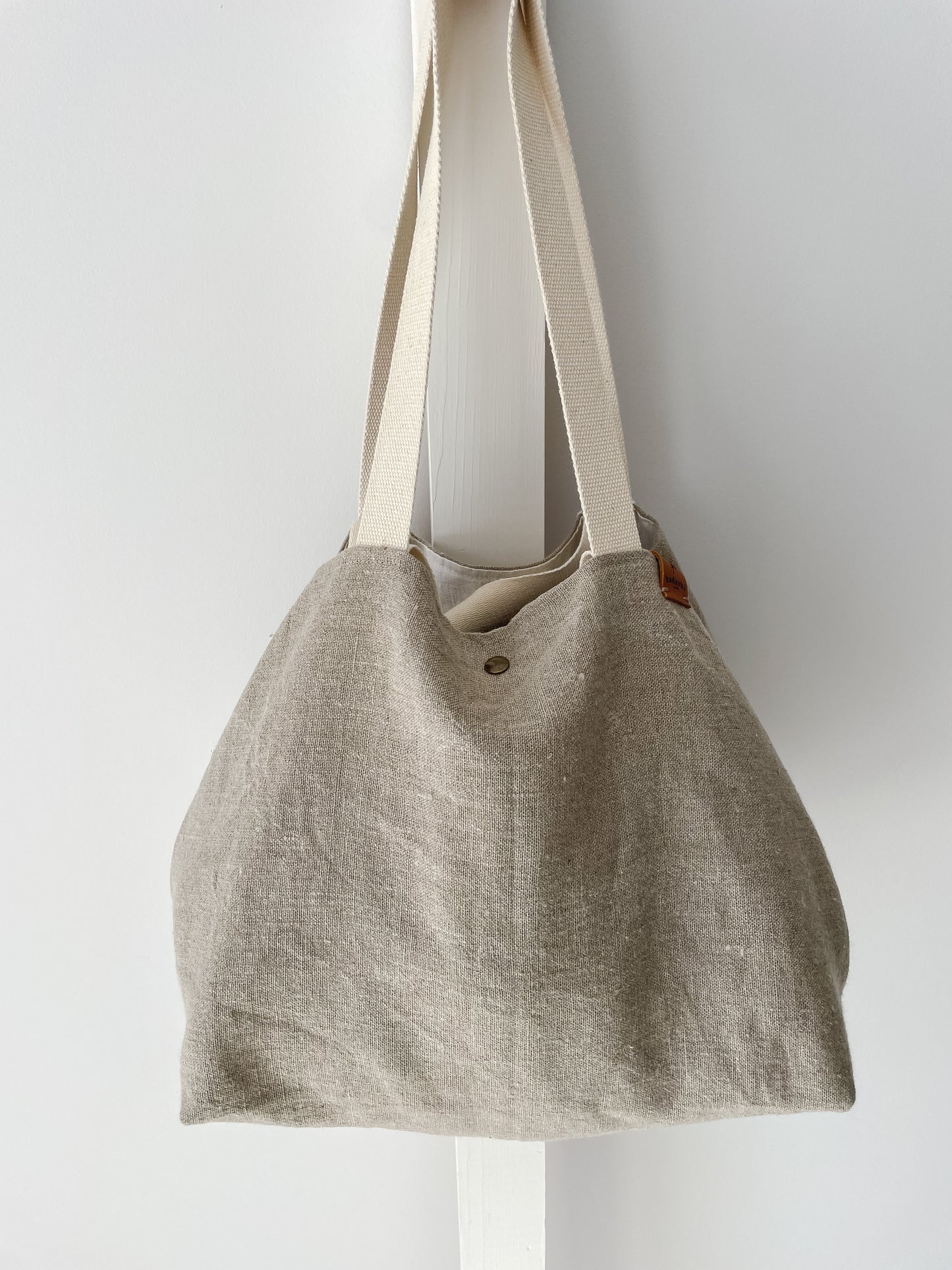 PETITE bag: natural (2 sets of handles)