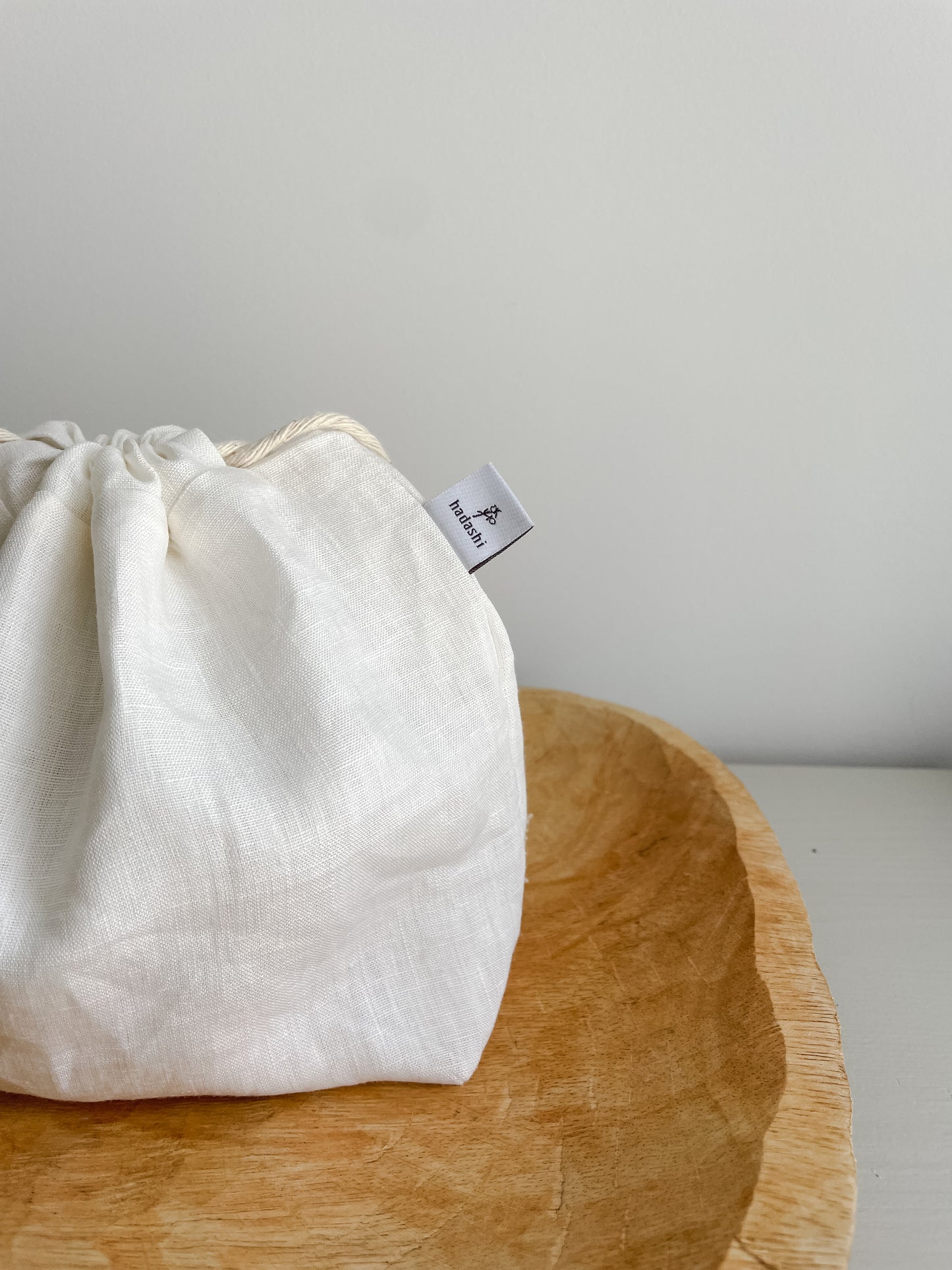 Drawstring bag: Uni - white