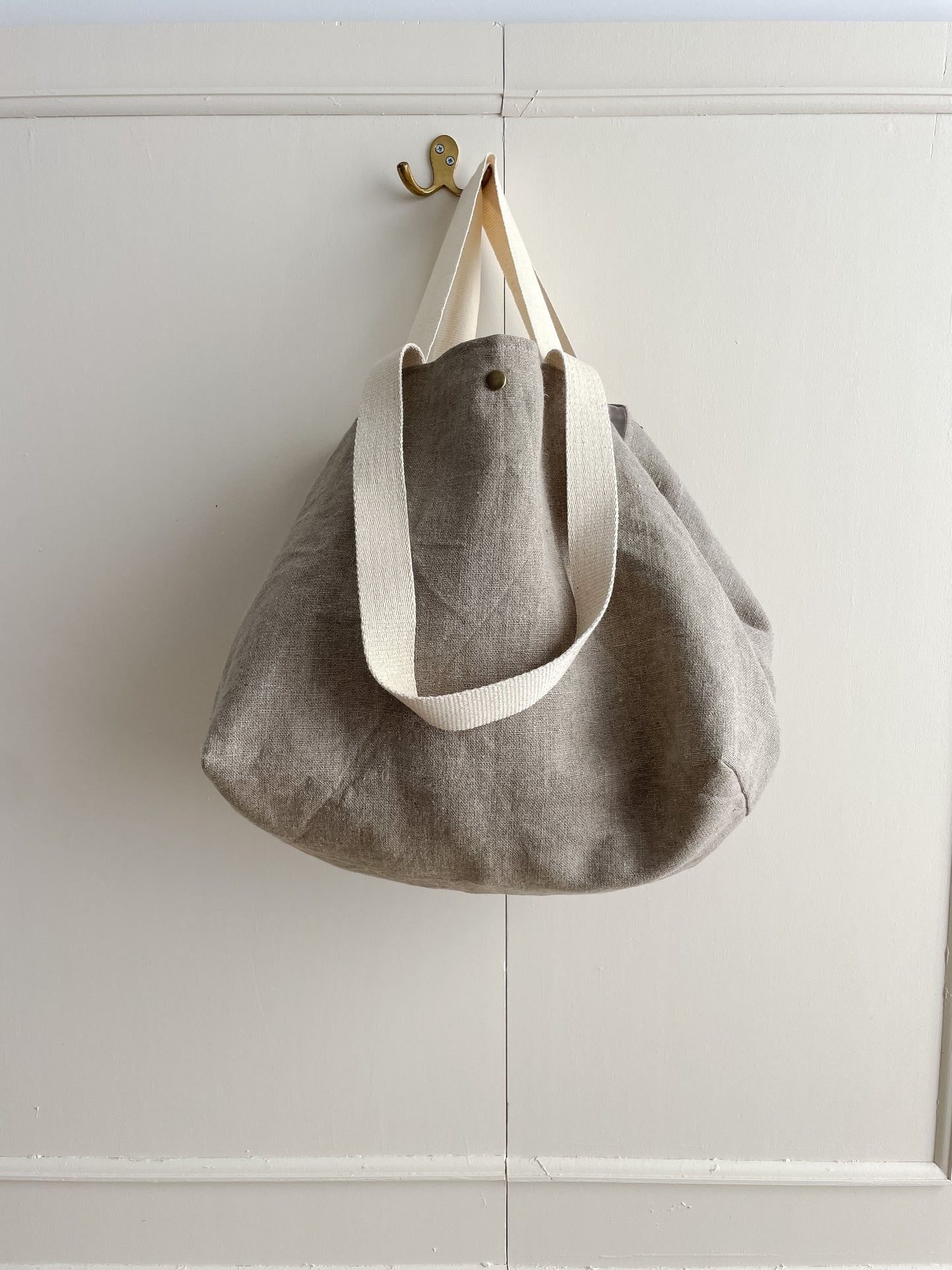 PETITE bag: natural (2 sets of handles)