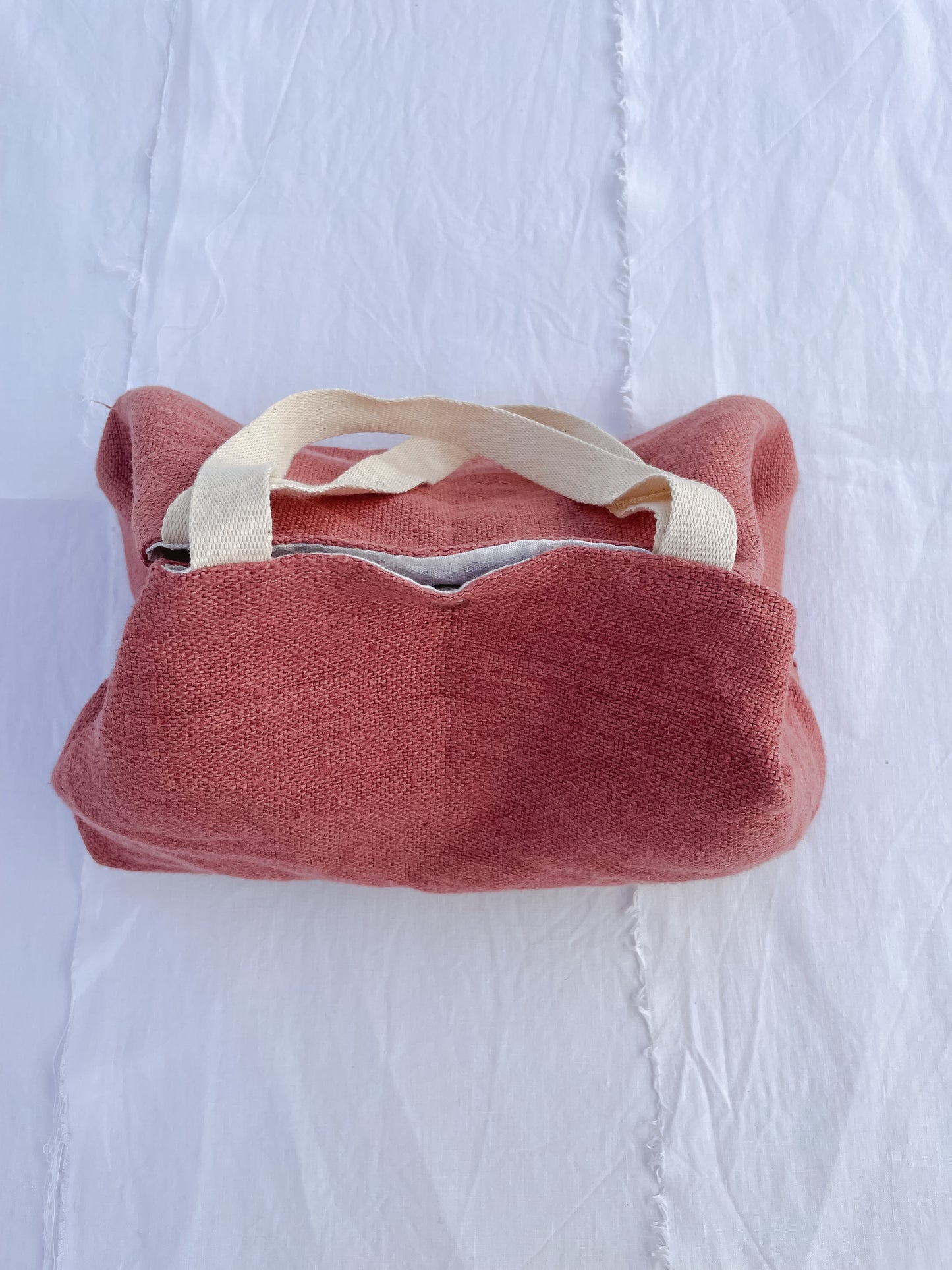 MINI beach bag: rose