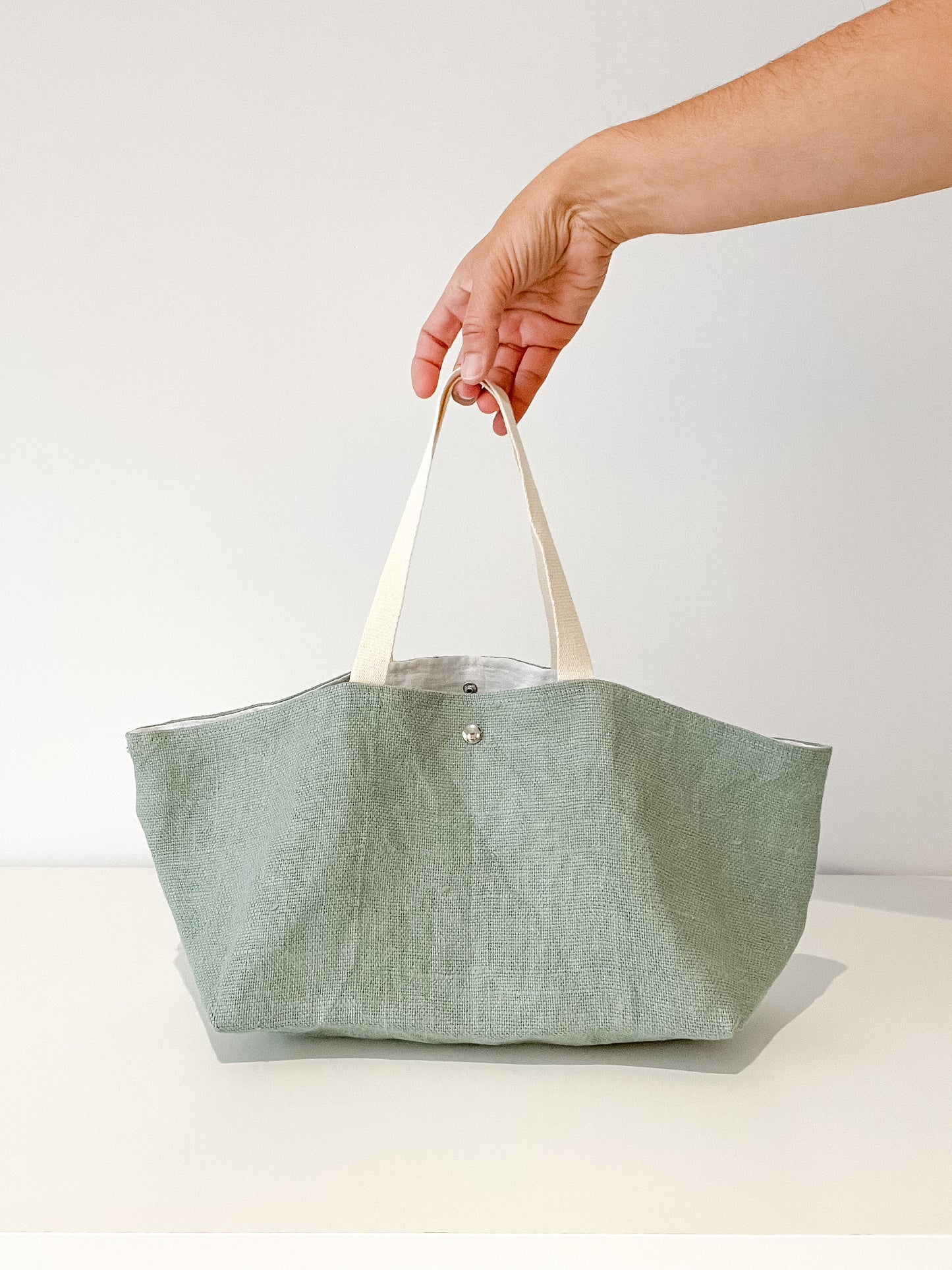 MINI beach bag: green